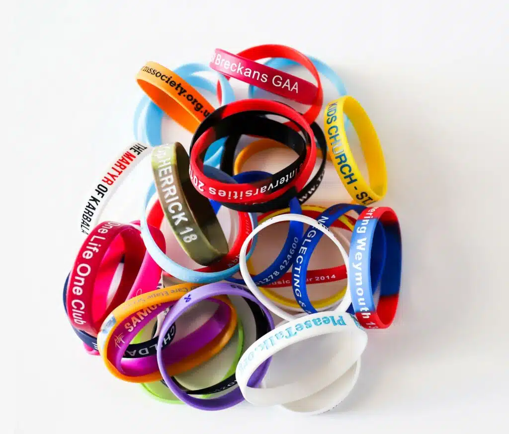 Custom Printed Silicone Wristbands