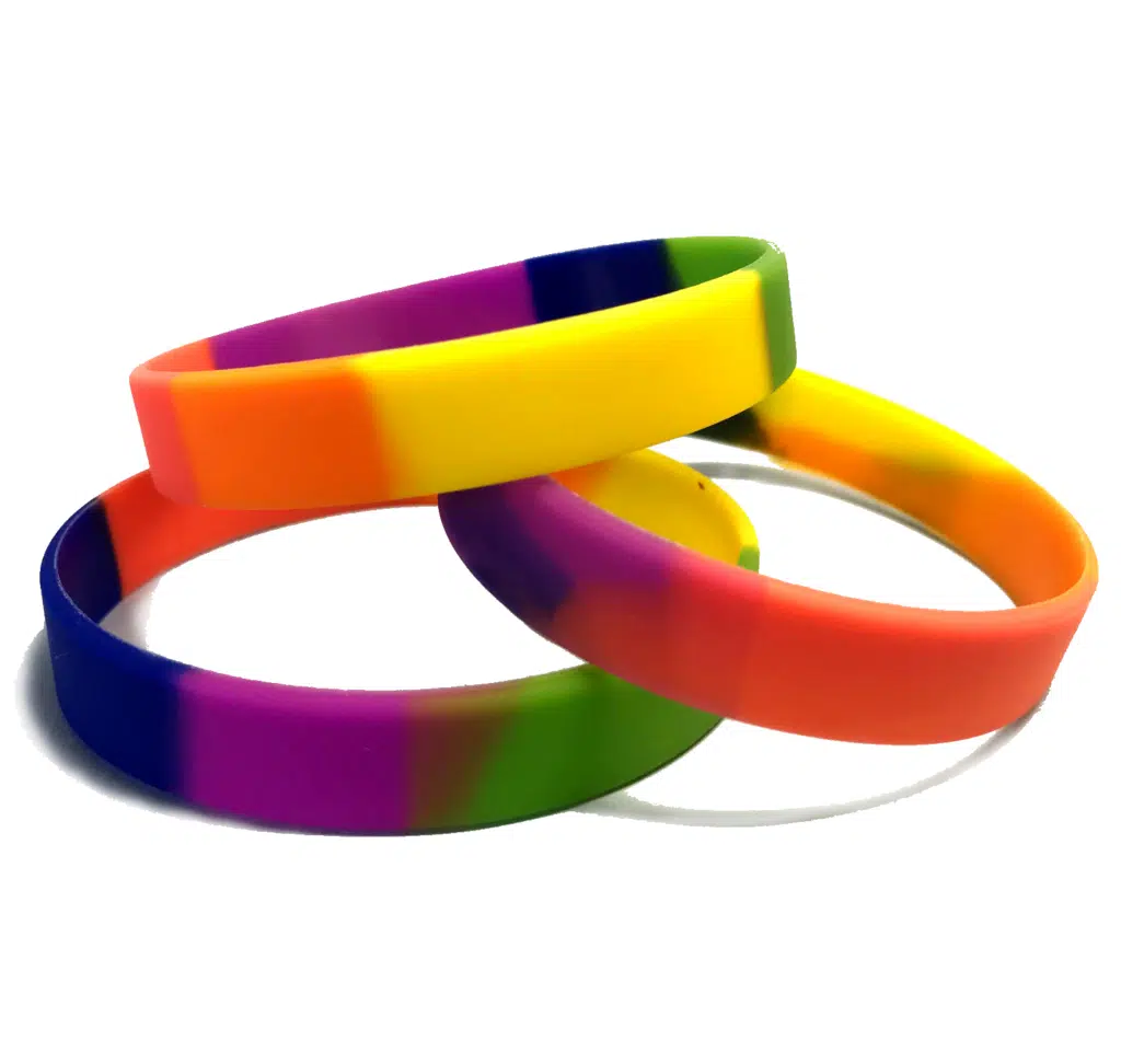 Pride Wristbands Silicone